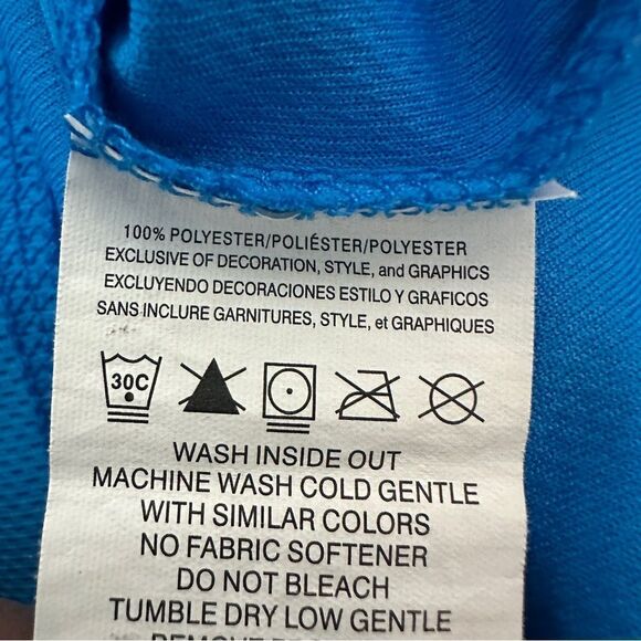 Carolina Panthers 1/4 Zip Pullover Jacket Men's NFL Team Apparel size L - Picture 6 of 6